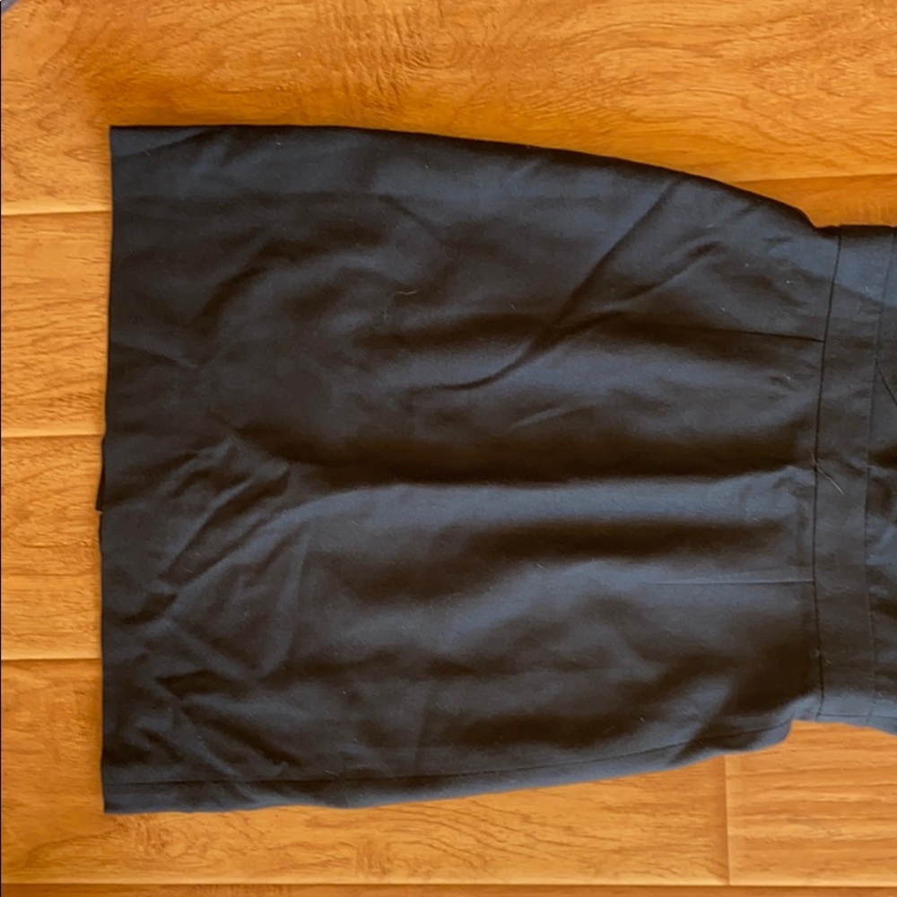 J Crew Hunter Green Wool Origami Dress - Picture 3 of 6